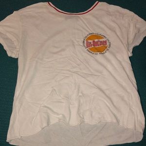 A graphic brandy Melville shirt